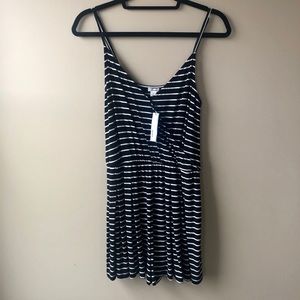 Garage striped romper